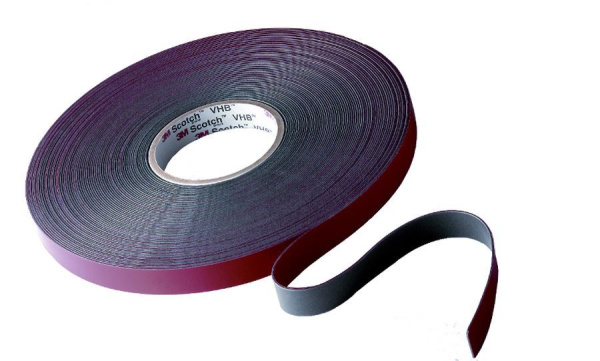 Клеющая лента 2-х сторон. 12мм x 20м толщ.0.8мм 3М (заказ)